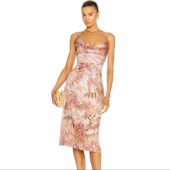 zimmermann wild botanica sheath dress